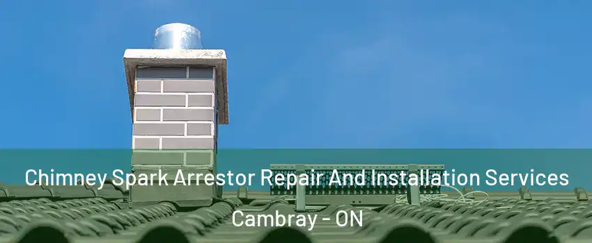  Chimney Spark Arrestor Repair And Installation Services Cambray - ON