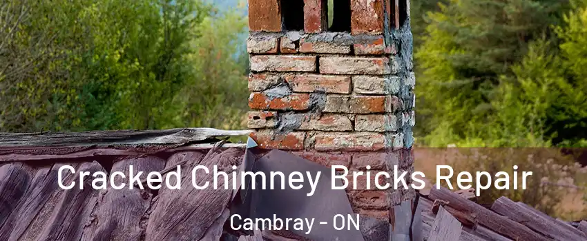  Cracked Chimney Bricks Repair Cambray - ON