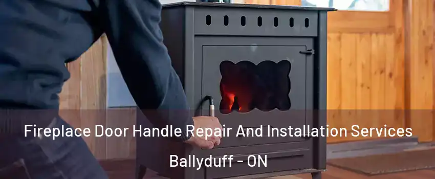  Fireplace Door Handle Repair And Installation Services Ballyduff - ON