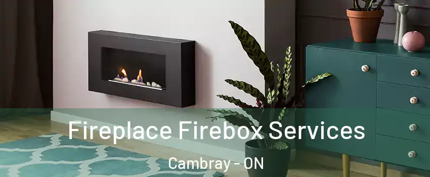  Fireplace Firebox Services Cambray - ON