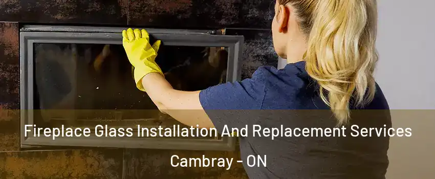  Fireplace Glass Installation And Replacement Services Cambray - ON