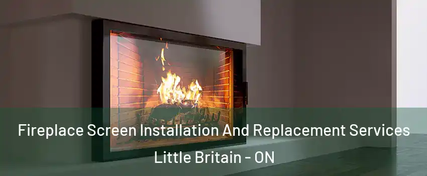 Fireplace Screen Installation And Replacement Services Little Britain - ON