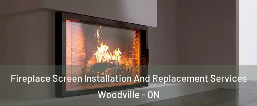 Fireplace Screen Installation And Replacement Services Woodville - ON