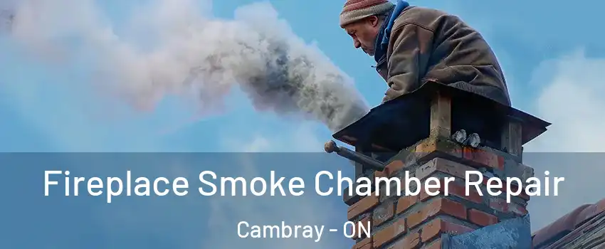  Fireplace Smoke Chamber Repair Cambray - ON