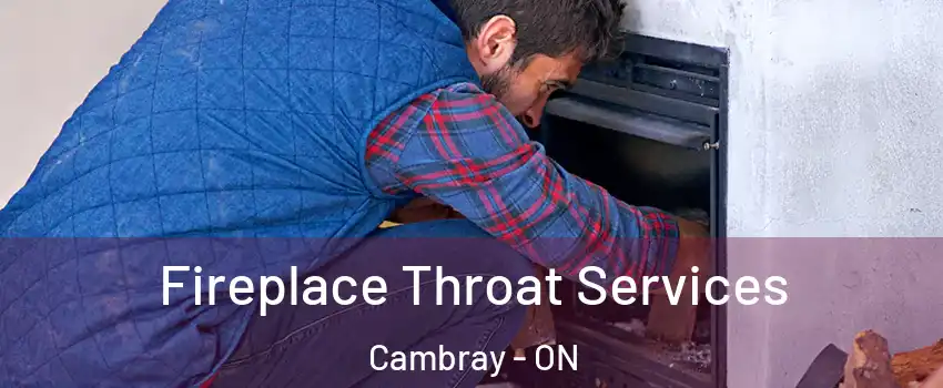  Fireplace Throat Services Cambray - ON