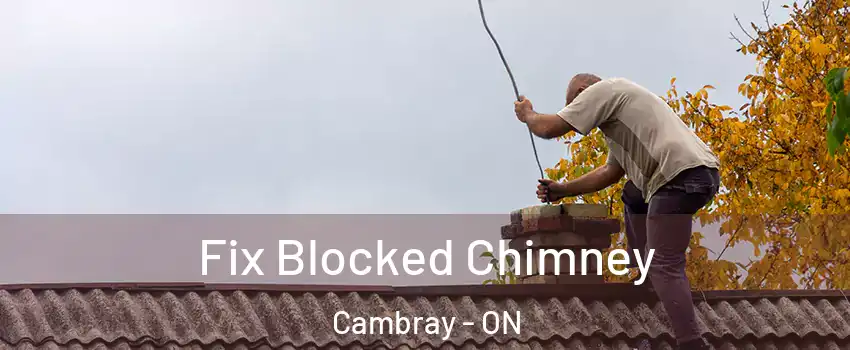  Fix Blocked Chimney Cambray - ON