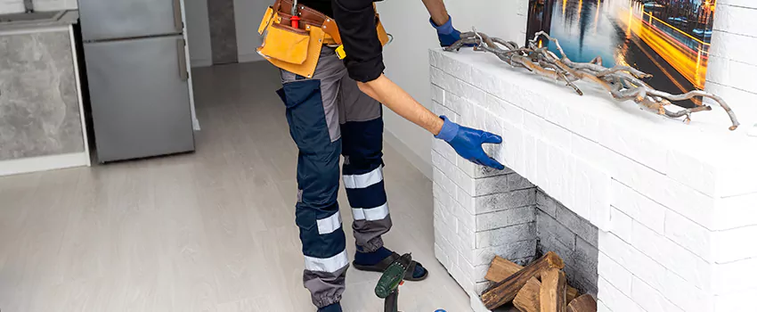 Outdoor Fireplace Restoration in Bobcaygeon, Ontario