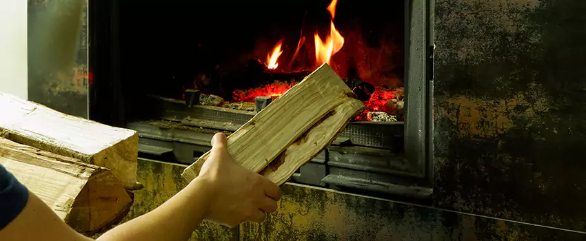 Wood Stove Heat Resistant Wall Repair in Bobcaygeon, Ontario