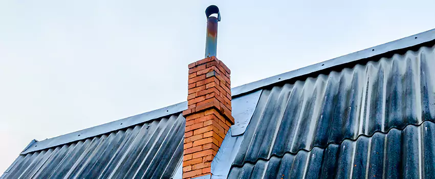 Aluminium Chimney Flashing Repair in Bobcaygeon, ON