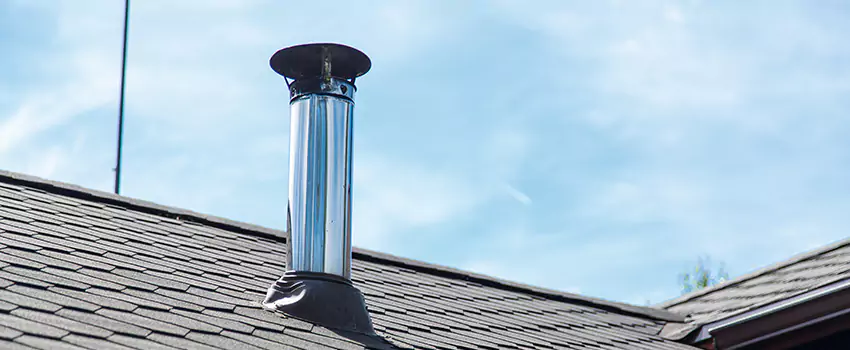 Outdoor Metal Chimney Installation in Cambray, Ontario