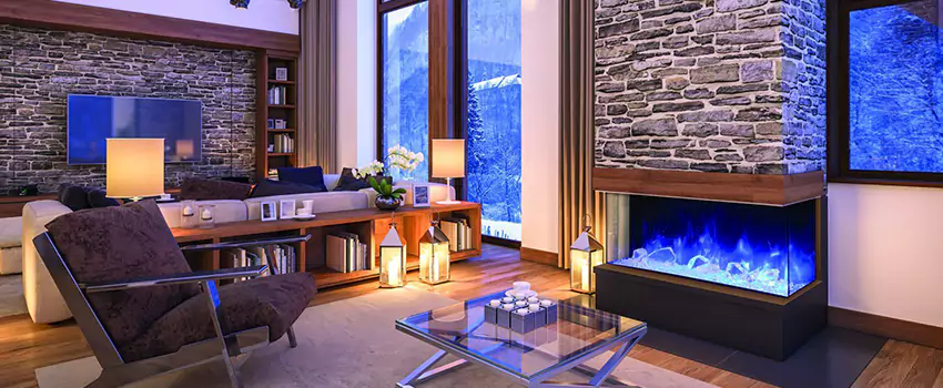 Dynamic Flame Color Fireplace Installation in Bobcaygeon, ON