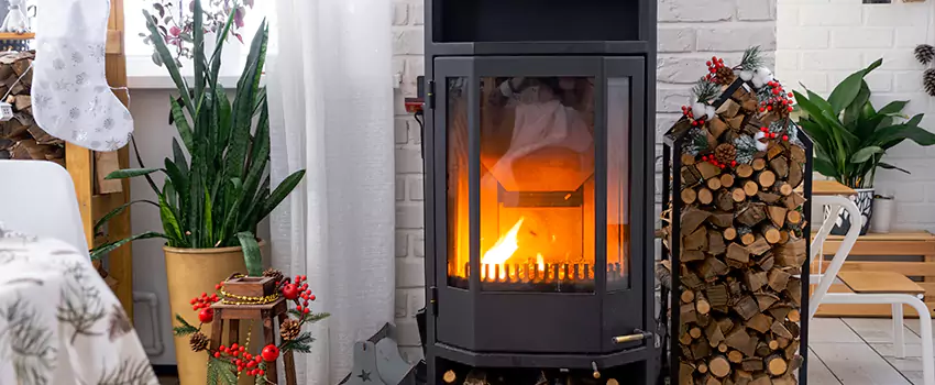 Thelin Hearth Products Direct Vent Gas Stove Fireplace Inspection in Bobcaygeon, ON