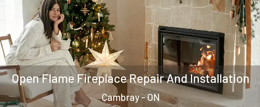  Open Flame Fireplace Repair And Installation Cambray - ON