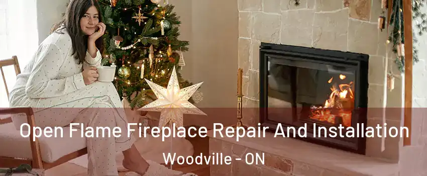  Open Flame Fireplace Repair And Installation Woodville - ON