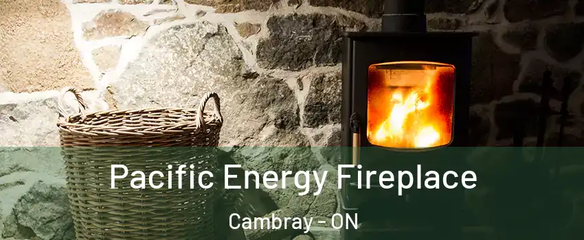  Pacific Energy Fireplace Cambray - ON