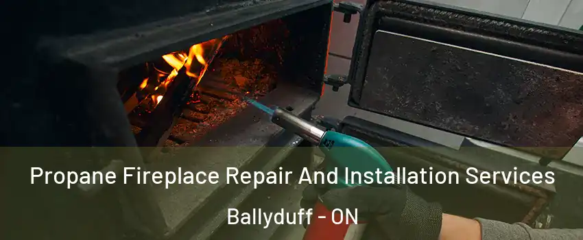 Propane Fireplace Repair And Installation Services Ballyduff - ON