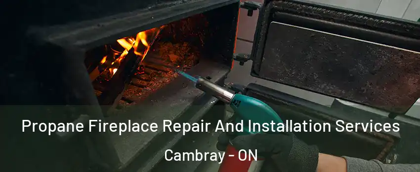 Propane Fireplace Repair And Installation Services Cambray - ON
