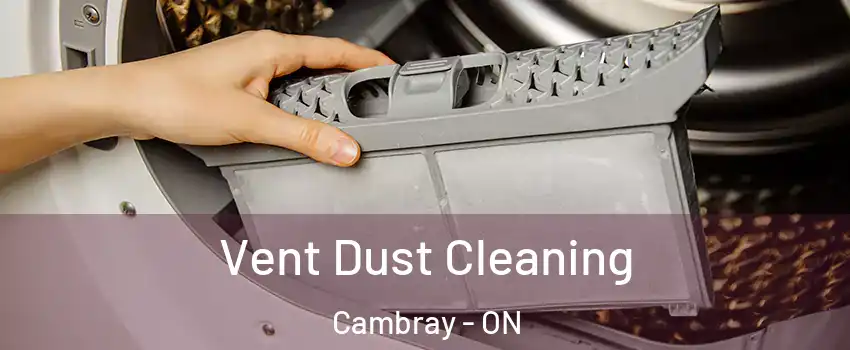  Vent Dust Cleaning Cambray - ON